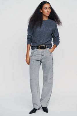 Seventy + Mochi Nina High-Rise Barrel Jeans