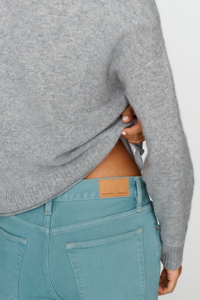 Seventy + Mochi Johnny Relaxed Straight-Leg Jeans  #3