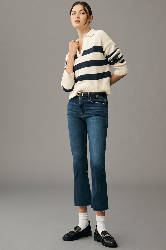 【送料&関税込】Frame Le Crop Mini Boot Jeans FRAME Le Crop High-Rise Mini Boot Jeans | Anthropologie