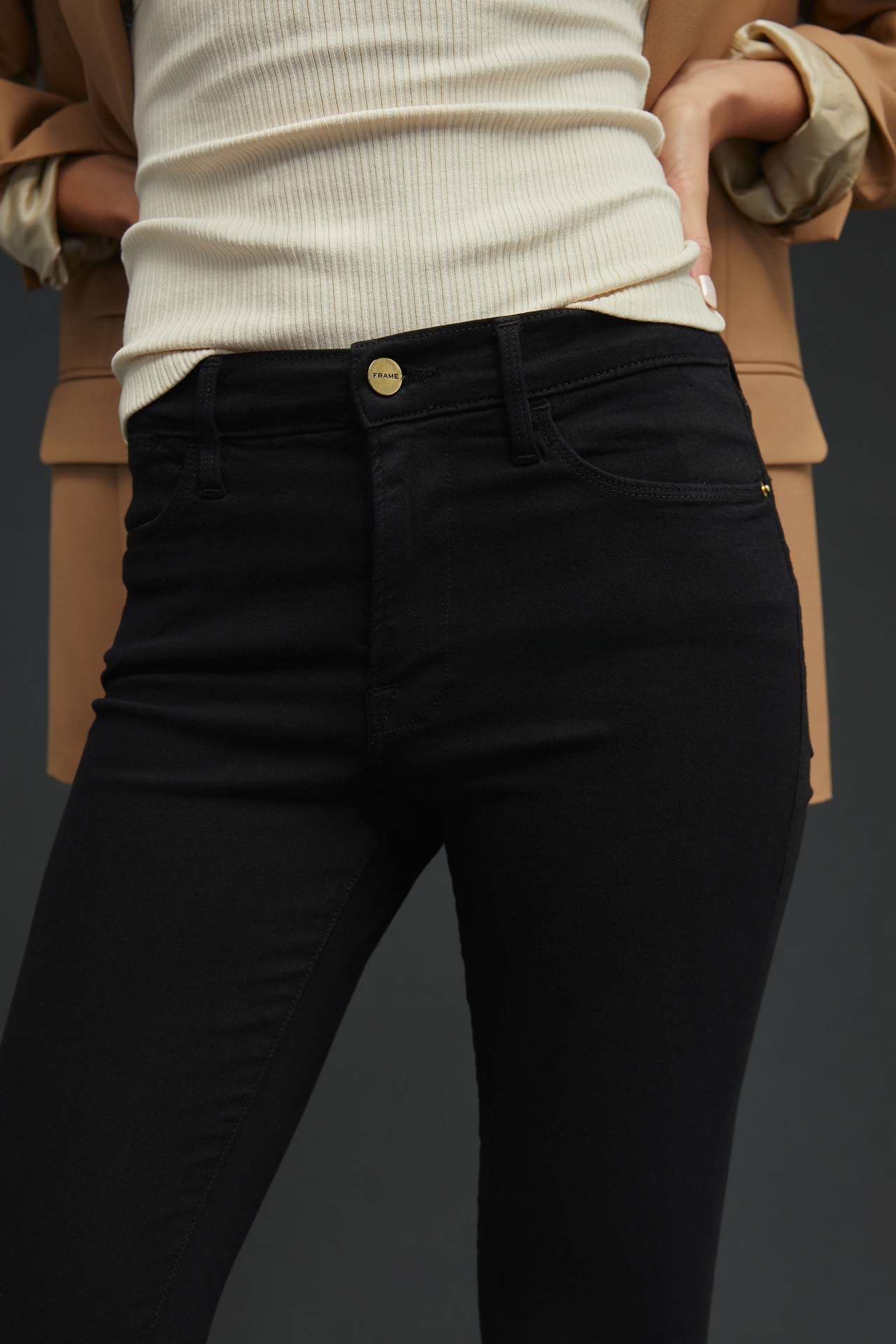 FRAME Le High High-Rise Skinny Jeans