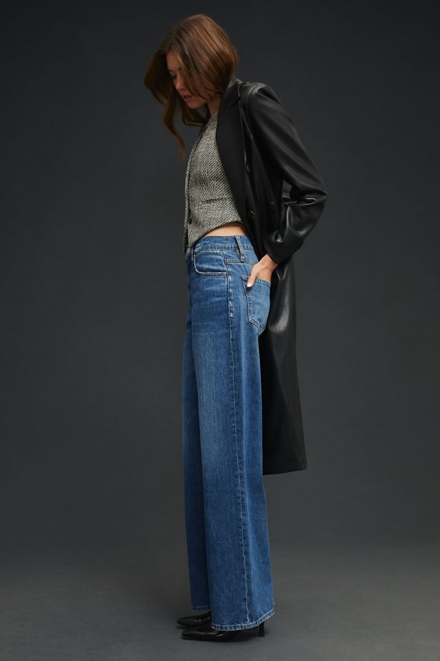Frame Le High 'N' Tight Wide-Leg Jeans #4