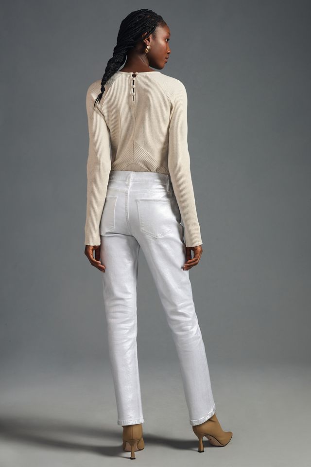 Frame Le High Straight Chrome Jeans #3