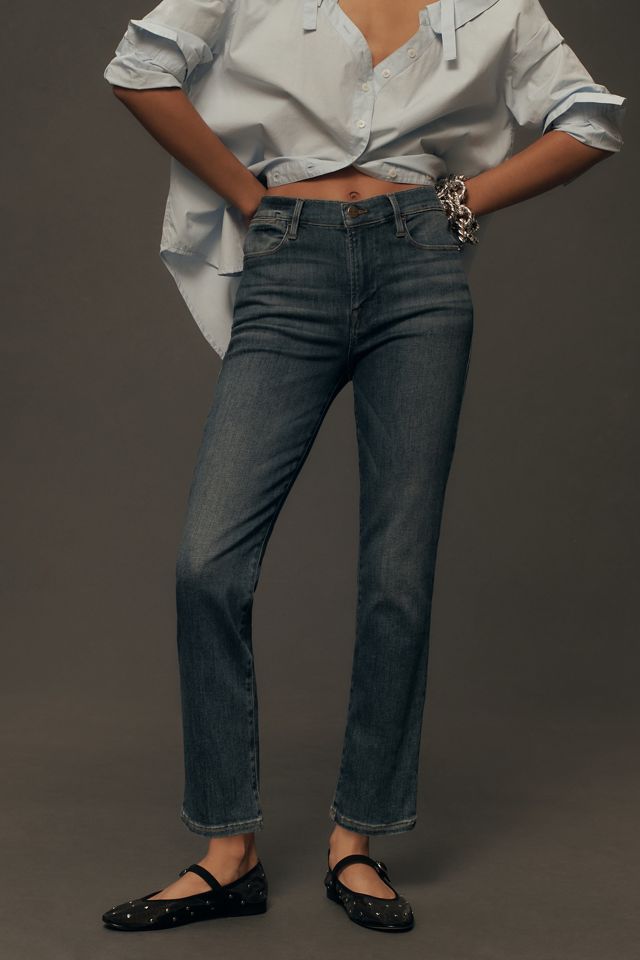 FRAME Le High High-Rise Straight Jeans #1