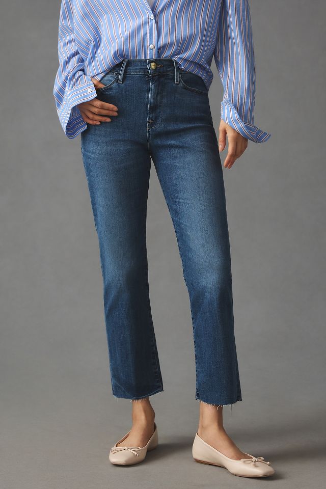 Frame Le High Straight Jeans | Anthropologie