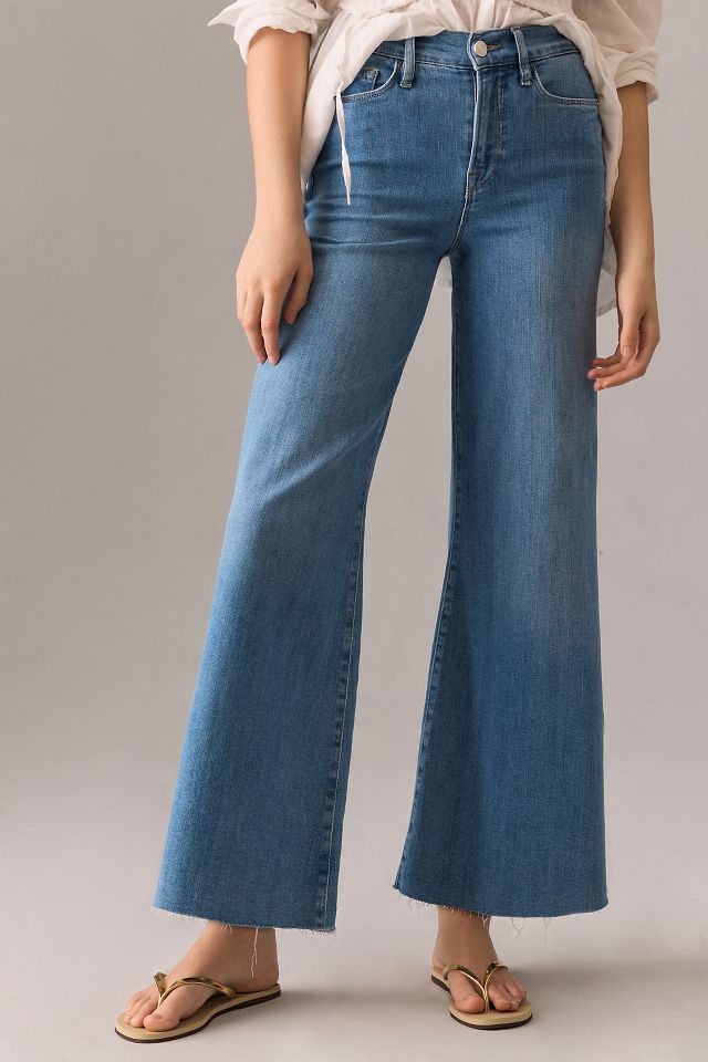 Frame Le Palazzo Crop Jeans | Anthropologie