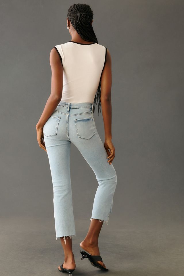 Frame Le Crop Mini Mid-Rise Bootcut Jeans #4