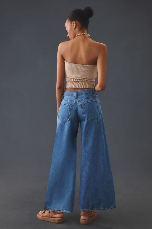 Frame Le Pixie Mid-Rise Wide-Leg Jeans #2