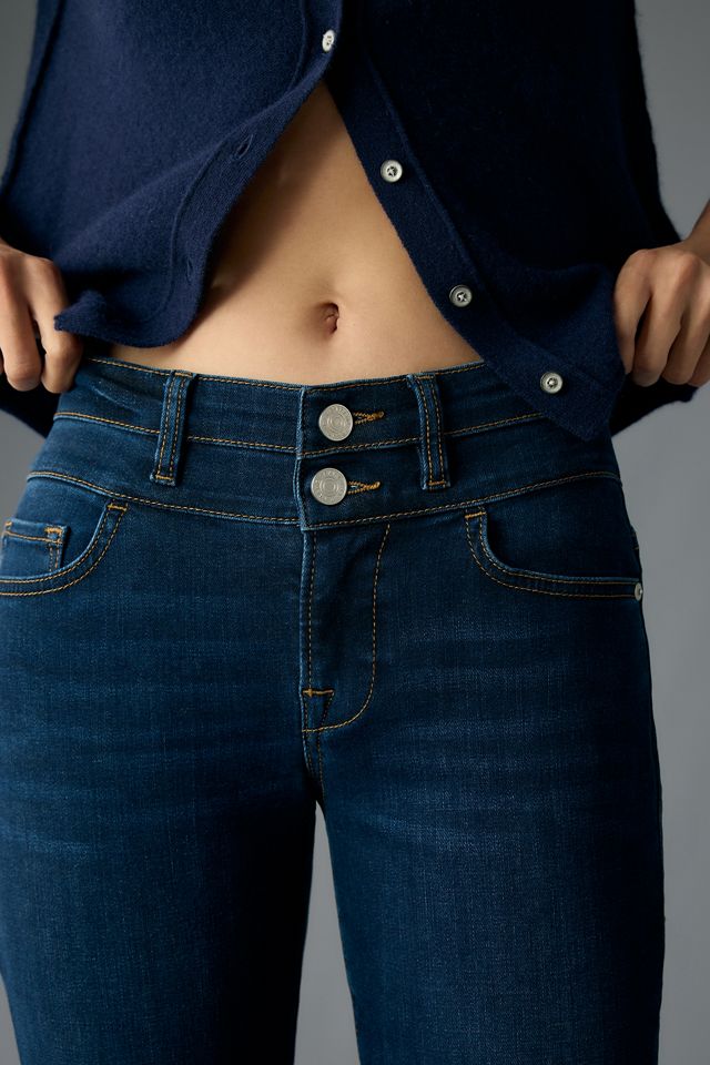Frame Double Waistband High-Rise Jeans #4