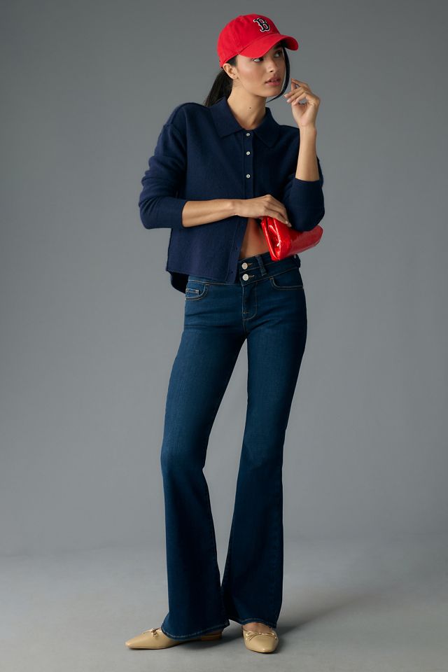 Frame Double Waistband High-Rise Jeans | Anthropologie