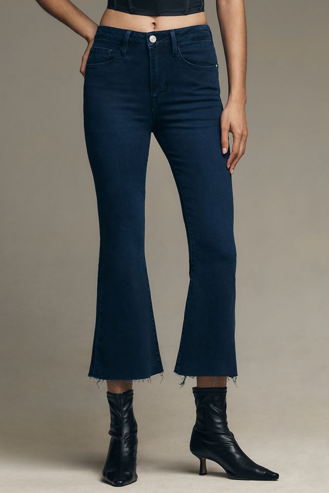 FRAME Le Crop Flare High-Rise Jeans #1