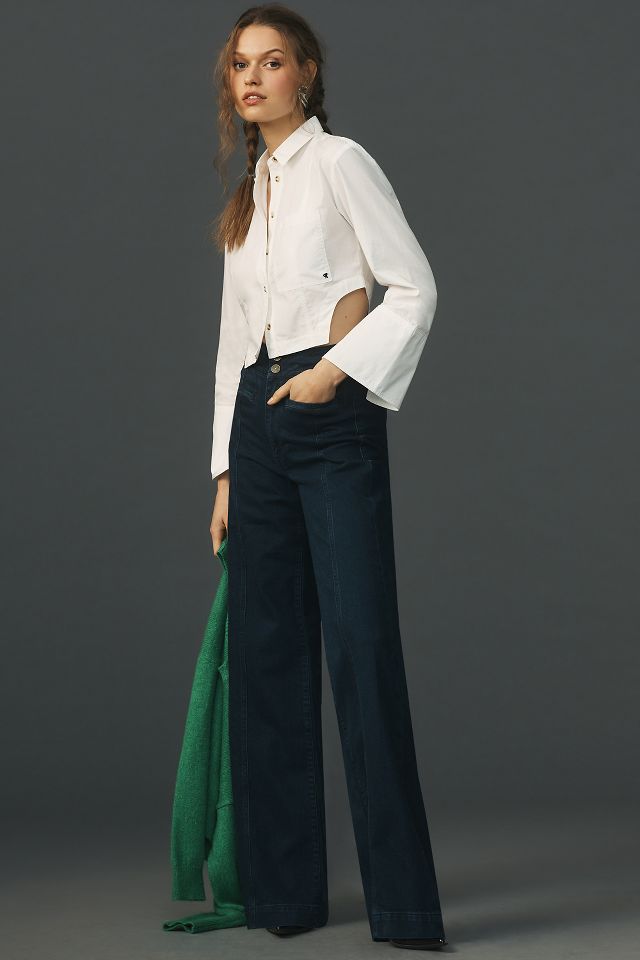  XIRUJNFD The Effortless Tailored Wide Leg Pants