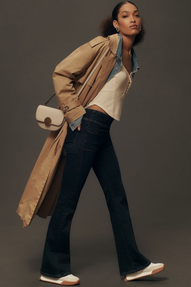 FRAME Bardot Jetset High-Rise Flare Jeans #2