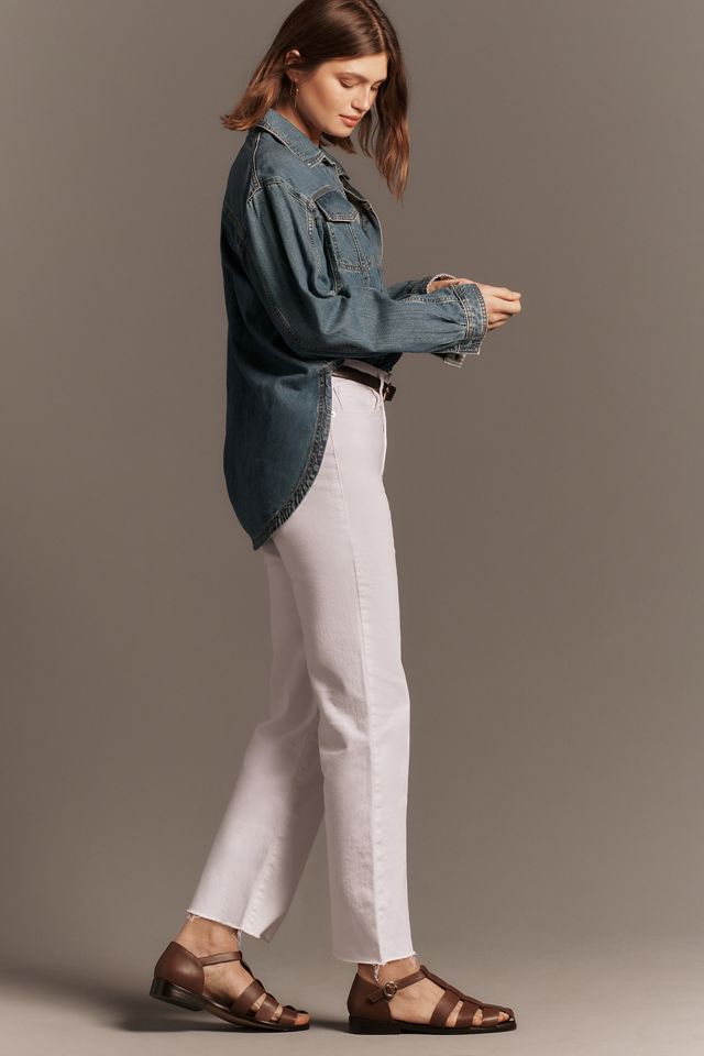 FRAME Le Jane Crop High-Rise Straight-Leg Jeans #2
