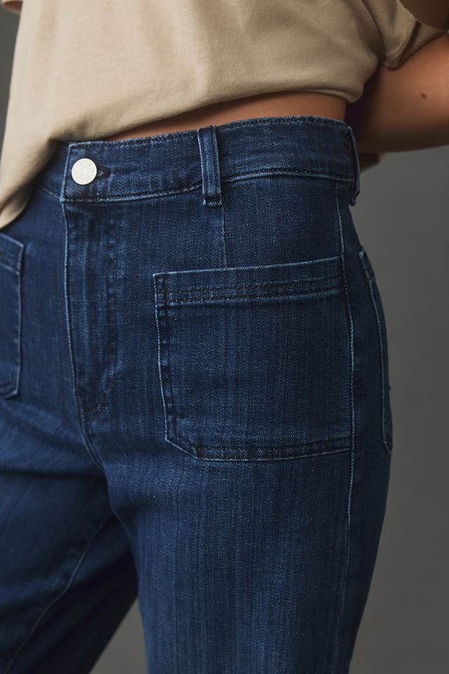 FRAME Le Slim Palazzo High-Rise Wide-Leg Jeans #3