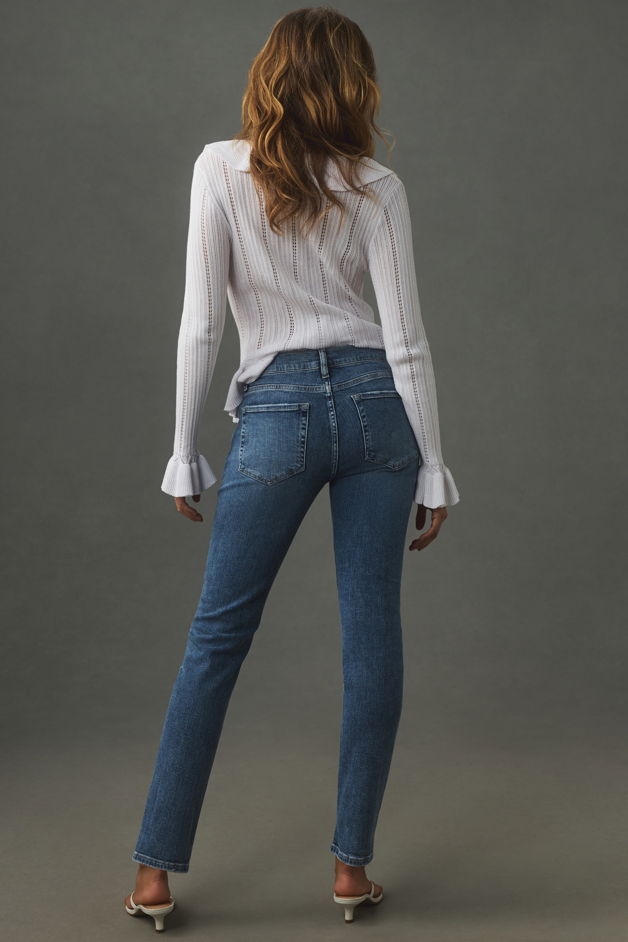 FRAME Le Garcon Mid-Rise Skinny Jeans