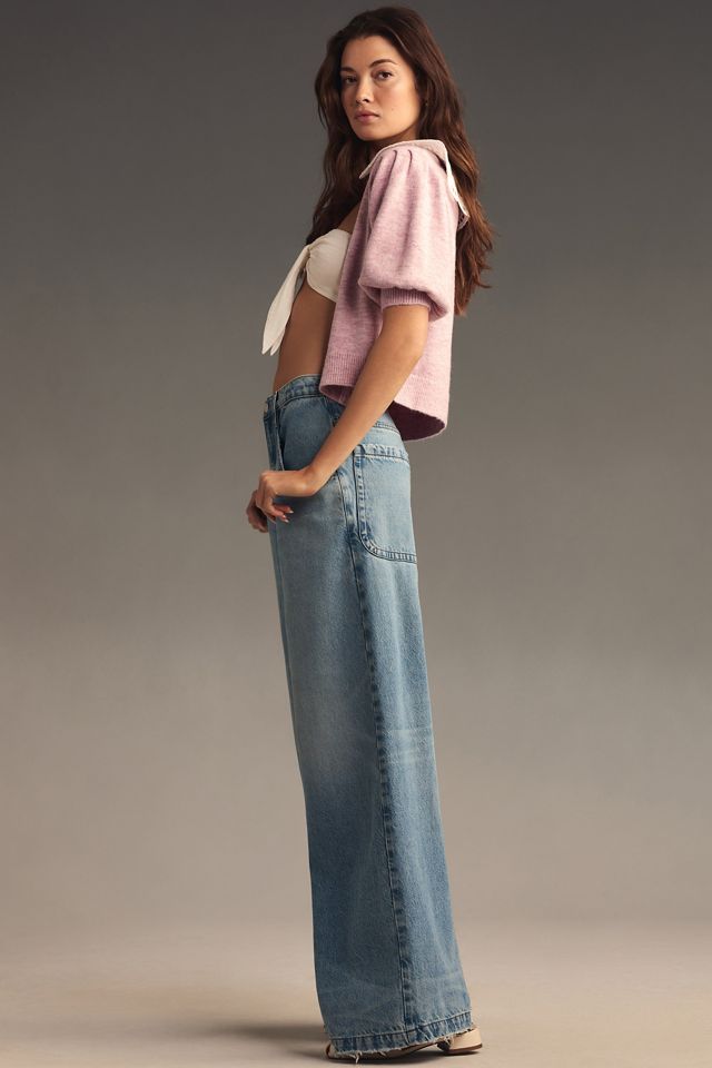 FRAME The Skater High-Rise Wide-Leg Jeans #4
