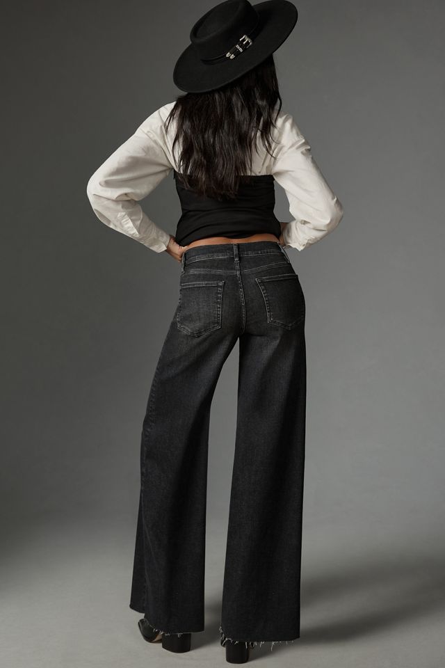 FRAME Le Slim Palazzo High-Rise Wide-Leg Jeans #2