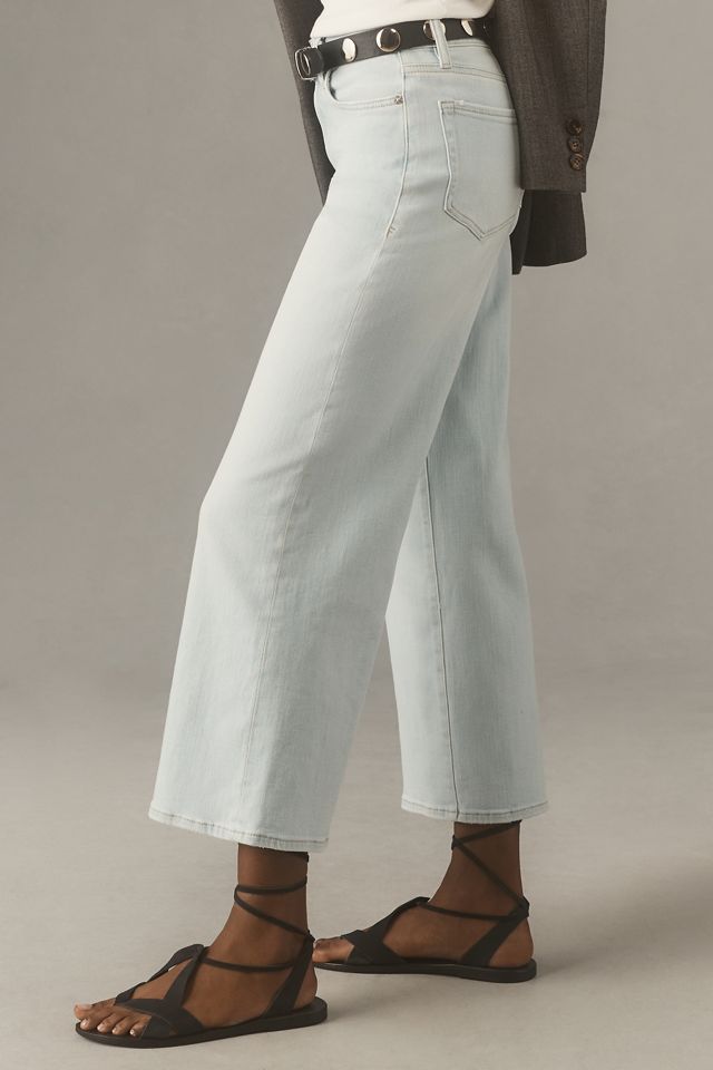 High Rise Crop Wide Leg Jeans main image 0