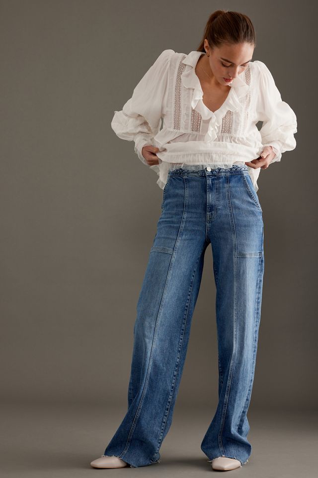 Jeans FRAME Daphne a Vita Alta e Gamba Dritta #4
