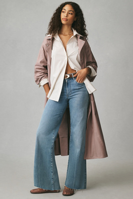 FRAME Le Slim Palazzo High-Rise Wide-Leg Jeans Anthropologie