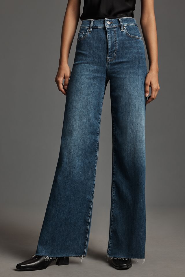 FRAME Le Slim Palazzo High-Rise Wide-Leg Jeans