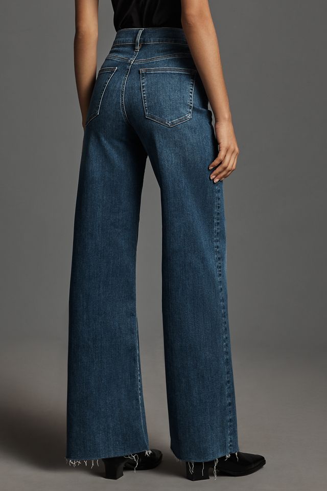 FRAME Le Slim Palazzo High-Rise Wide-Leg Jeans
