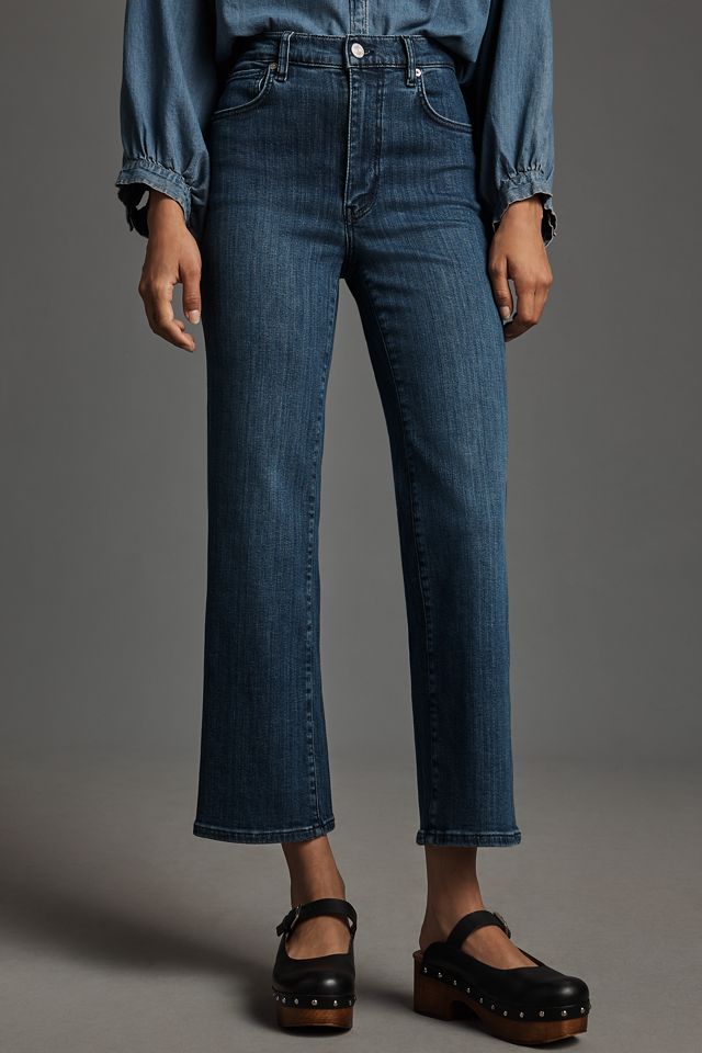 FRAME Le Sleek High-Rise Straight-Leg Jeans #1