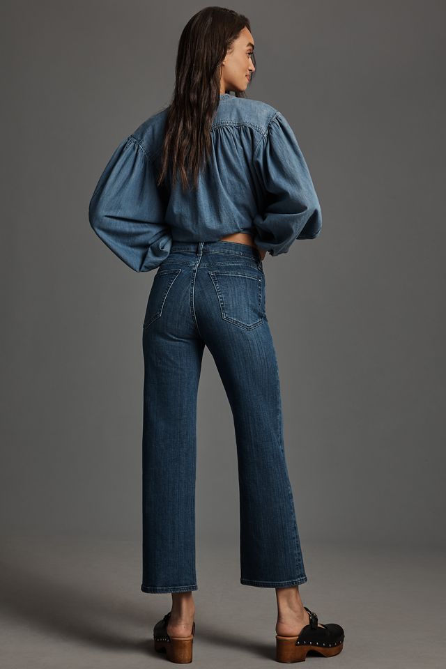 FRAME Le Sleek High-Rise Straight-Leg Jeans #2