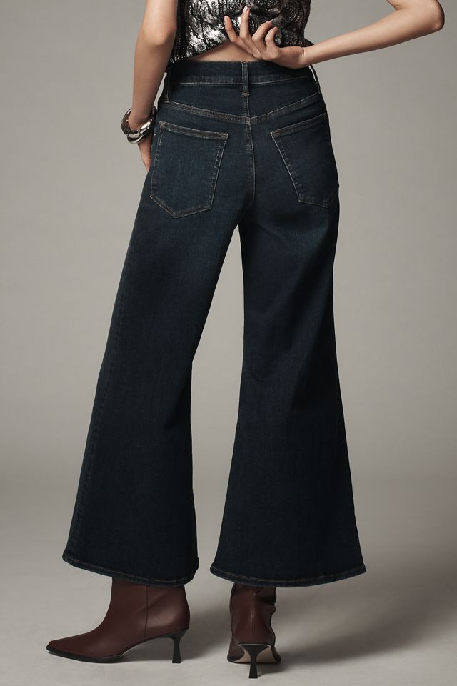 FRAME Le Palazzo Crop High-Rise Wide-Leg Jeans #3