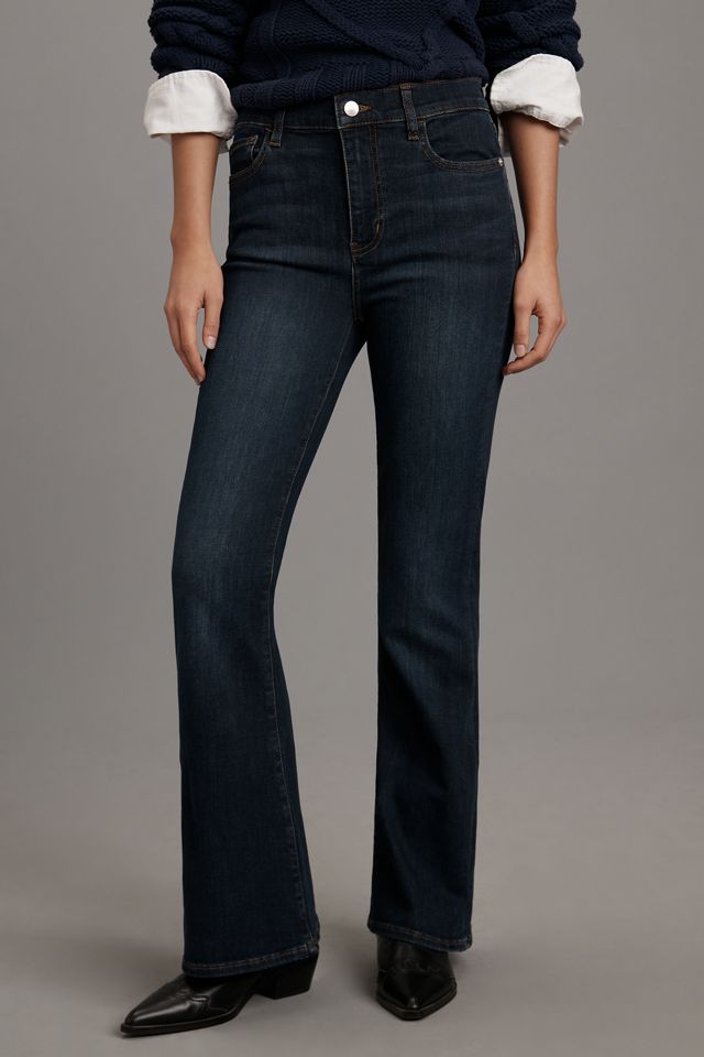 FRAME Petite Le Pixie High Flare Jeans #1
