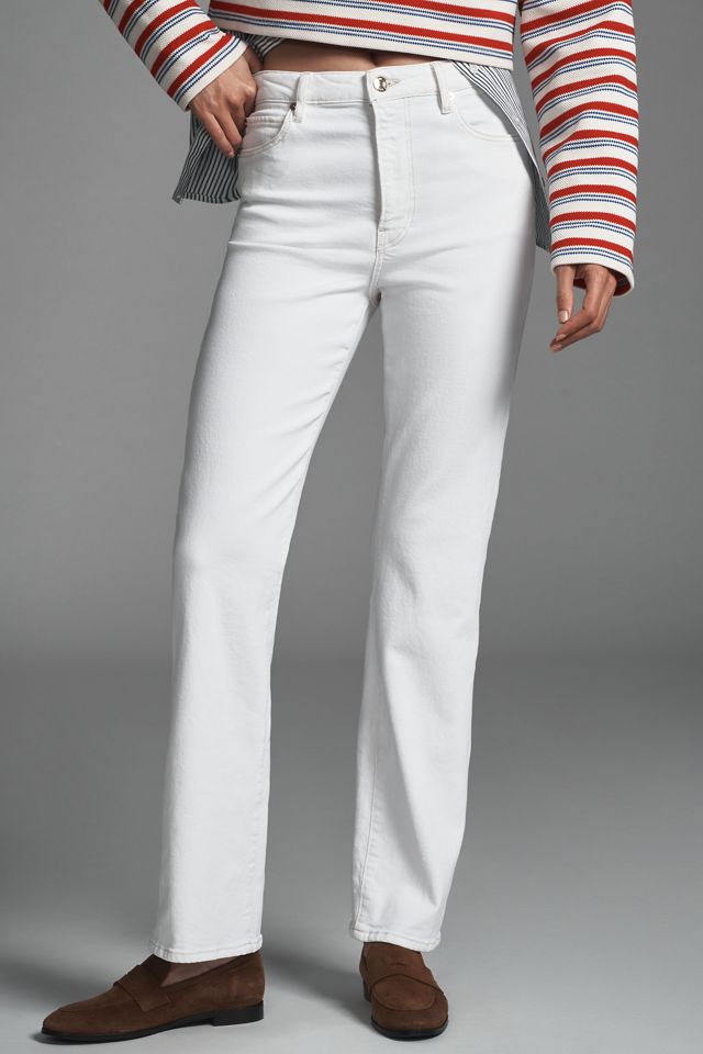 【Frame】 Ruler high-riseストレートジーンズ FRAME The Ruler High-Rise Straight-Leg Jeans | Anthropologie