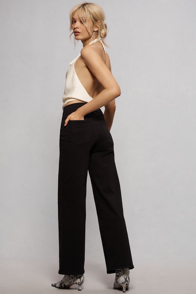 FRAME Le Slim Palazzo High-Rise Wide-Leg Jeans #2