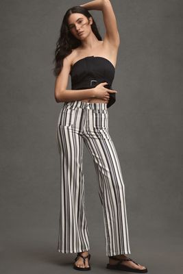 FRAME Le Slim Palazzo High-Rise Wide-Leg Jeans | Anthropologie