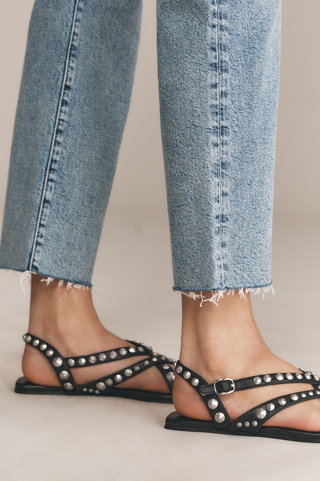FRAME The Ruler High-Rise Crop Straight-Leg Jeans #3