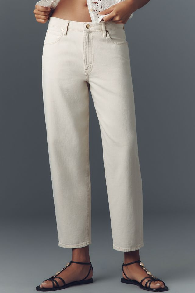 FRAME The Candle Mid-Rise Tapered Jeans #1