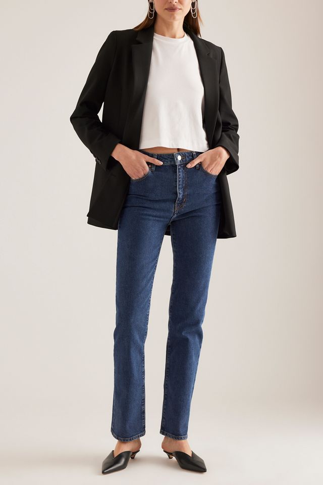 Jeans Ajustados de Tiro Alto FRAME The Ruler #2