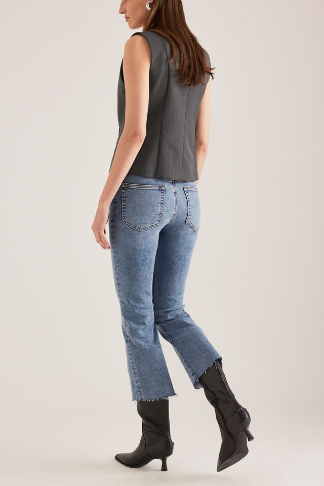 Jeans FRAME Le Crop Mini Boot de Tiro Alto y Bota Acampanada #1