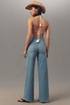 FRAME Le Slim Palazzo High-Rise Wide-Leg Jeans