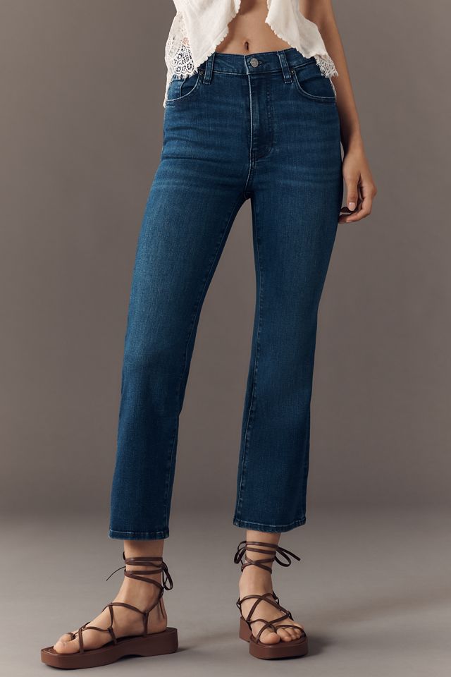 FRAME The Reboot Crop Mid-Rise Bootcut Jeans #1