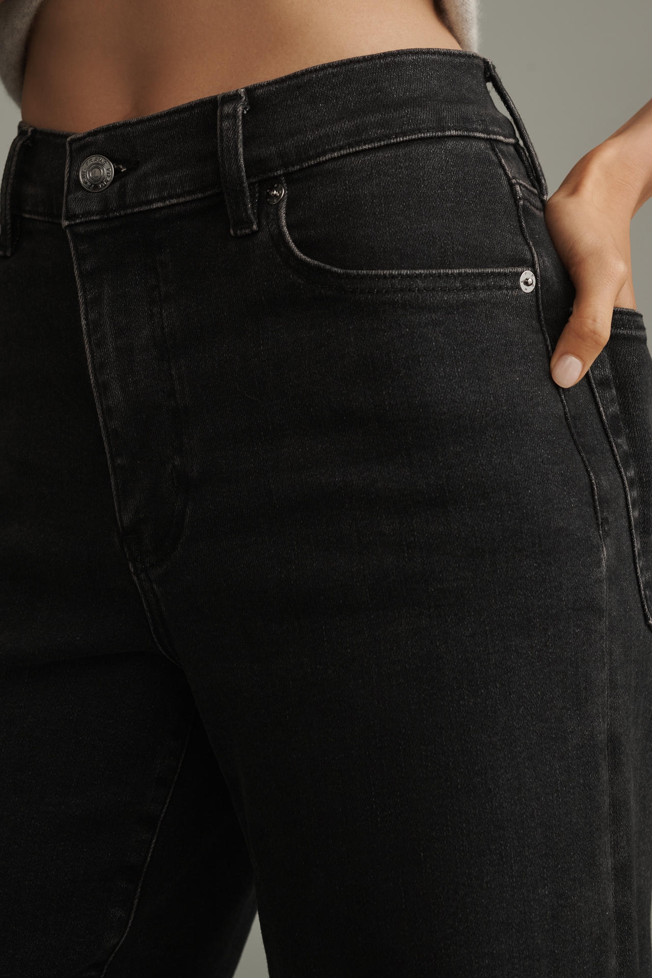 FRAME Le Slim Palazzo High-Rise Wide-Leg Jeans