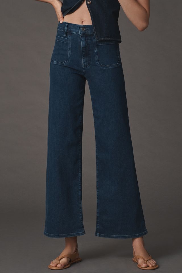 FRAME Le Slim Palazzo High-Rise Jeans #1