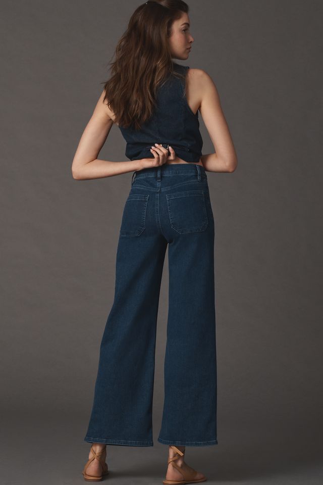 FRAME Le Slim Palazzo High-Rise Jeans #2