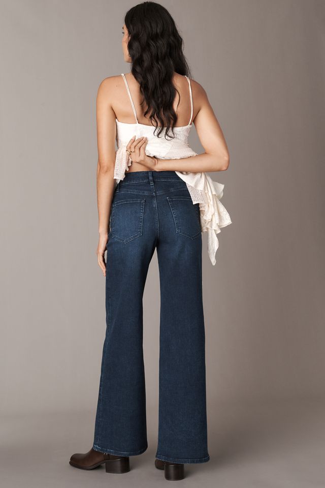 FRAME Le Slim Palazzo High-Rise Wide-Leg Jeans #2