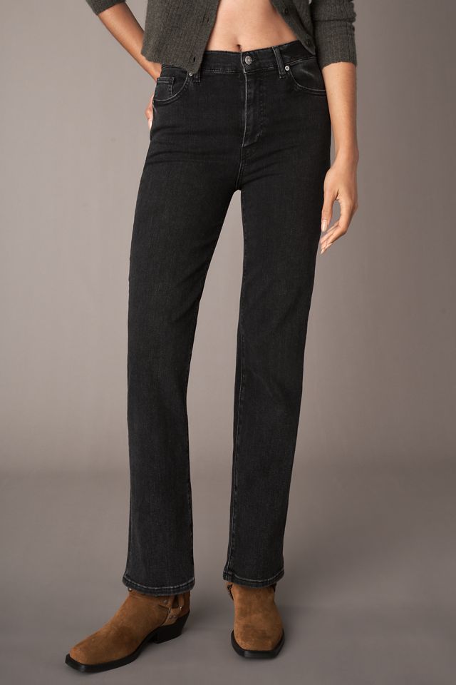 FRAME Le Sleek High-Rise Straight-Leg Jeans #1