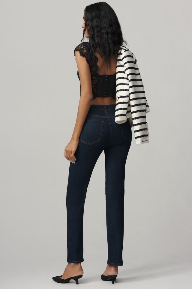 FRAME Reboot Crop High-Rise Flare Jeans #2