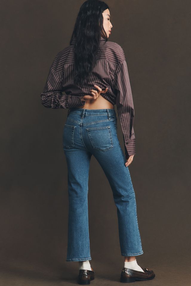 FRAME The Reboot Crop Mid-Rise Bootcut Jeans #2