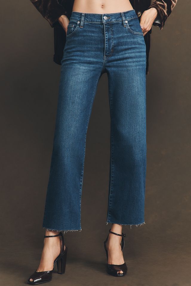 FRAME The Mellow Mid-Rise Crop Jeans #1