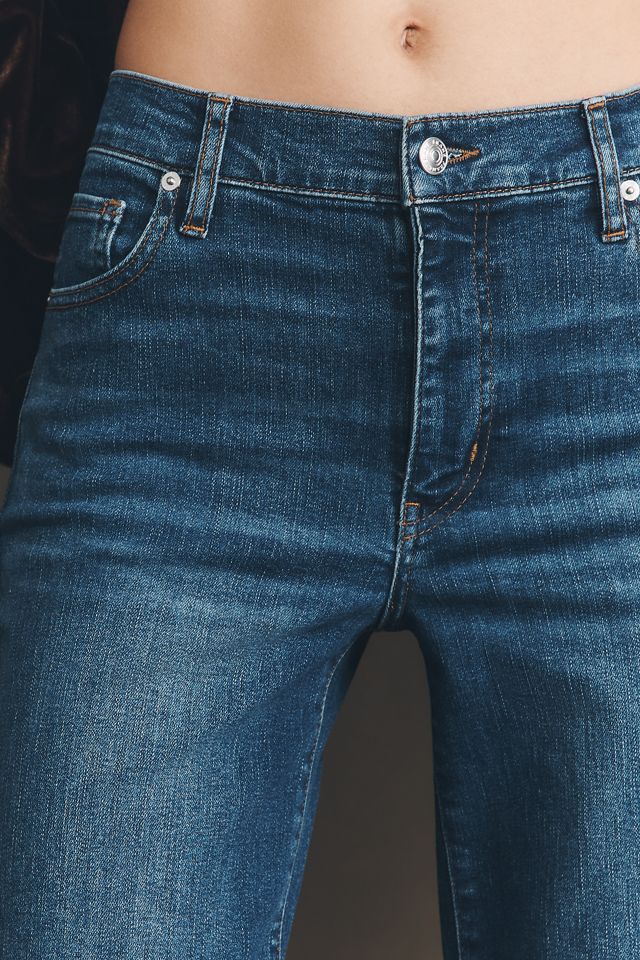 FRAME The Mellow Mid-Rise Crop Jeans #3