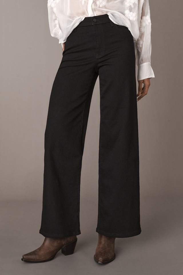 FRAME Le Slim Palazzo High-Rise Wide-Leg Jeans #1