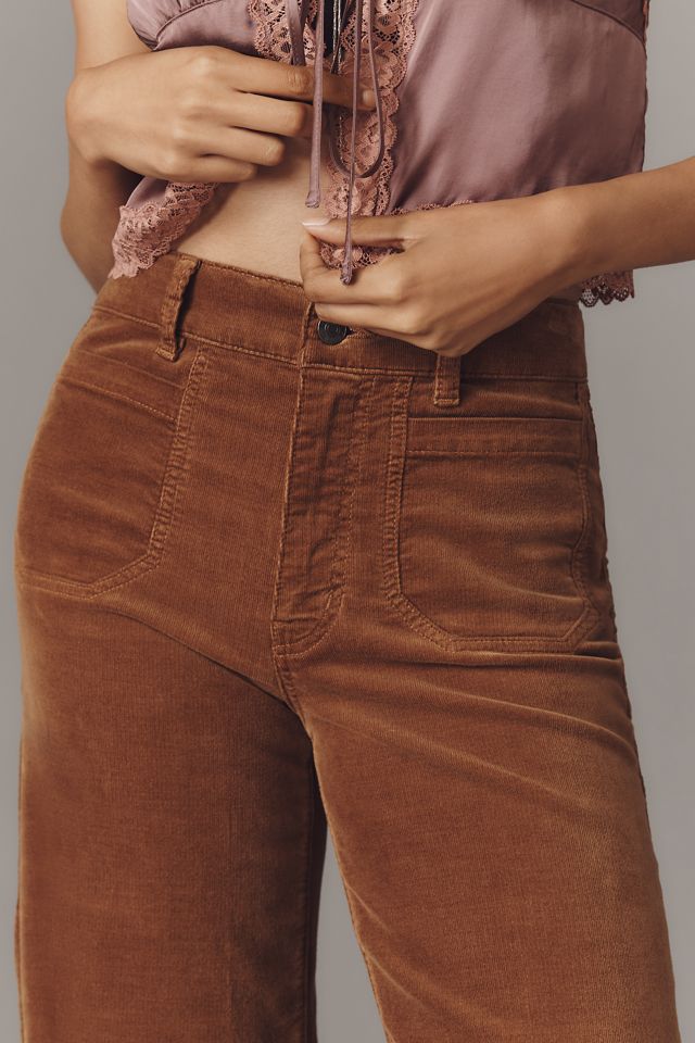 FRAME Le Slim Palazzo Modernist Pocket High-Rise Wide-Leg Jeans #2